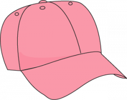 Baseball hat baseball ball clipart pink hat clip art ...