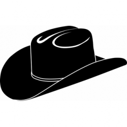 Cowboy hat silhouette clipart - Cliparting.com