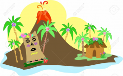 Hawaiian hawaii volcano clipart - Clipartix