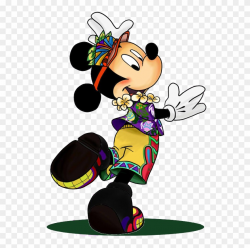 Hawaii Clipart Mickey - Hawaiian Mickey And Minnie - Png ...