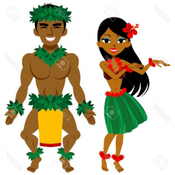 Hawaiian clipart hula dance, Hawaiian hula dance Transparent ...