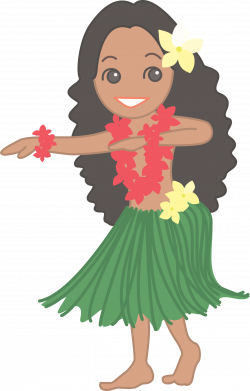 Hawaiian clipart hula dancer, Hawaiian hula dancer ...