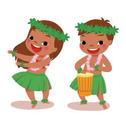 Hawaiian Dancer Clipart