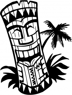 Hawaiian tiki clip art borders free clipart images - ClipartBarn