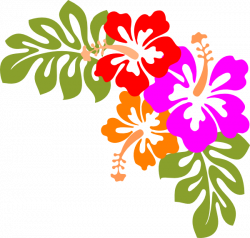 Hawaiian Party Clipart - Clipart Kid | Hibiscus clip art ...