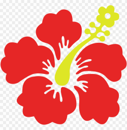 hawaiian clipart flower hawaii - hawaiian tropical flower ...