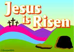 He Has Risen Clip Art | Clip Art Image: Christ is Risen (The ...