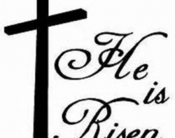He Is Risen Clipart