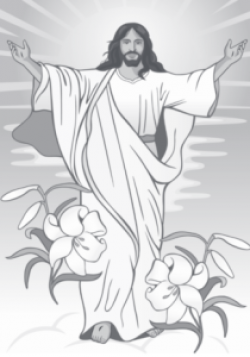 He Is Risen Transparent & PNG Clipart Free Download - YWD