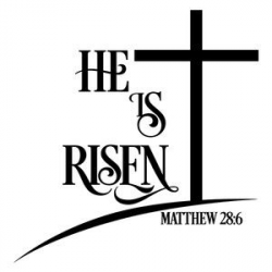 He Is Risen Transparent & PNG Clipart Free Download - YWD