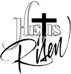 He Is Risen Transparent & PNG Clipart Free Download - YWD