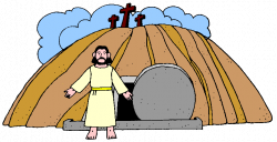 Jesus Has Risen Clipart