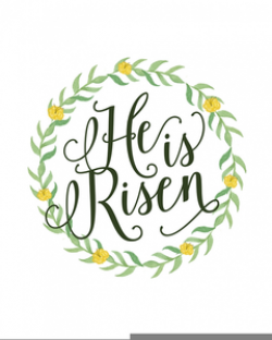 Easter He Is Risen Clipart | Free Images at Clker.com ...