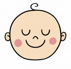 Drawing Avatar Smile Clip Art - Baby Head Clipart Png ...