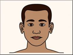 Clip Art: Parts of the Body: Head Color Unlabeled I abcteach ...