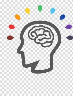 Human head illustration, Cerebrum Human brain, brain ...