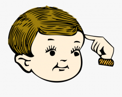 Point Computer Icons Line Brain Description - Point To Head ...