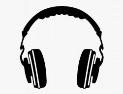 Headphone Clipart Png - Headphones Black And White Png ...