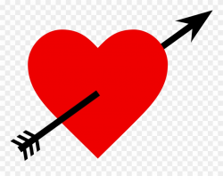 Filelove Heart Arrow - Love Heart With Arrow Clipart (#56967 ...