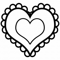 Heart Clipart Black And White Free - Clipart library - Clip ...