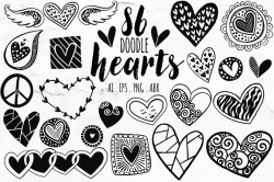 Heart clip art doodle - 15 clip arts for free download on ...