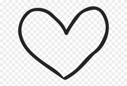Hand Drawn Heart Clipart, HD Png Download (#939797), Free ...