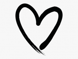 Download for free 10 PNG Black and white heart clipart hand ...