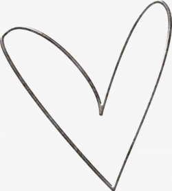 Simple Heart PNG, Clipart, Black, Hand, Hand Painted, Heart ...