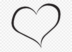 Red Heart Clipart - Heart Clipart Black And White, HD Png ...