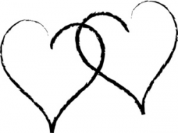 84+ Heart Black And White Clipart | ClipartLook