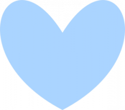 Solid Blue Heart Clip Art at Clker.com - vector clip art online ...