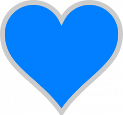 Blue Heart Transparent Clipart | Hearts ♥ L♥ve | Heart, Heart ...