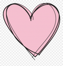Pink Heart Clipart No Background - Cute Transparent Background Heart ...