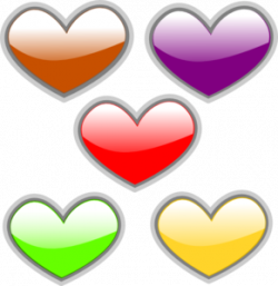 Free Colored Heart Cliparts, Download Free Clip Art, Free ...