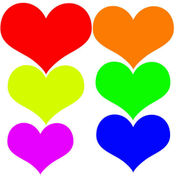 Free Colored Heart Cliparts, Download Free Clip Art, Free ...