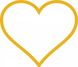 Gold Heart Clip Art at Clker.com - vector clip art online, royalty ...