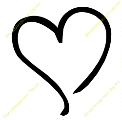 Free Heart Outline, Download Free Clip Art, Free Clip Art on Clipart ...