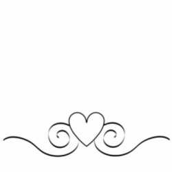 Heart black and white wedding heart clipart black and white ...