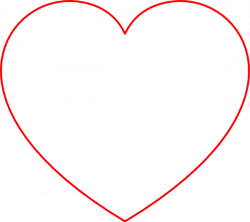 Empty Heart Clipart