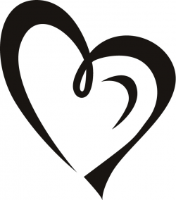 Heart outline heart clipart fancy outline – Gclipart.com