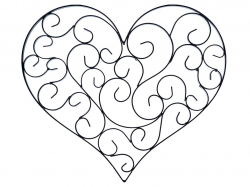 Free Heart Scrolls, Download Free Clip Art, Free Clip Art on ...