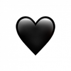 Black Heart PNG Transparent Image | PNG Arts