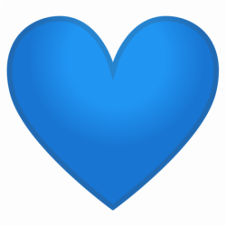google android pie. Blue heart emoji transparent in 2019 ...