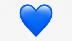 Blue Heart Emoji Art Photography Decoration Bynisha - Blue ...