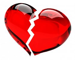 Broken heart transparent image ~ Free Png Images