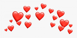 Crown Emoji Png -crown Transparent Broken Heart Emoji - Blue ...