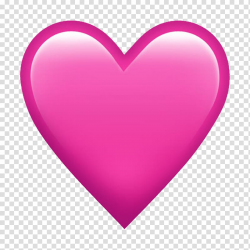 Pink heart , Emoji Heart Love Symbol, snapchat transparent ...