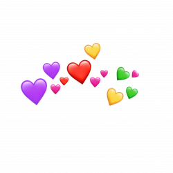 freetoedit#emoji #emojis #heart #crown #hearts in 2019 ...