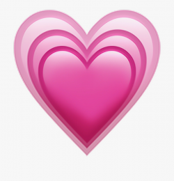 Emotions Sticker - Heart Iphone Emoji Png , Transparent ...