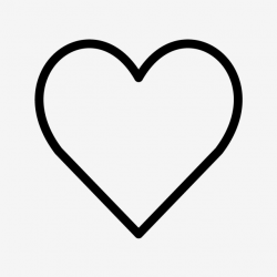 Heart Vector Icon, Favorite, Heart, Like Icon PNG and Vector ...